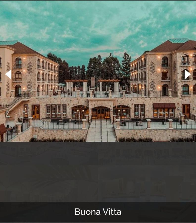 Buona Vitta Gramado Resort & Spa By Gramado Parks Экстерьер фото The photo shows a spacious and elegant building design, likely a hotel or resort. The structure features multiple stories and large windows, with outdoor seating areas visible on a terrace or patio. The exterior has a combination of stone and modern 